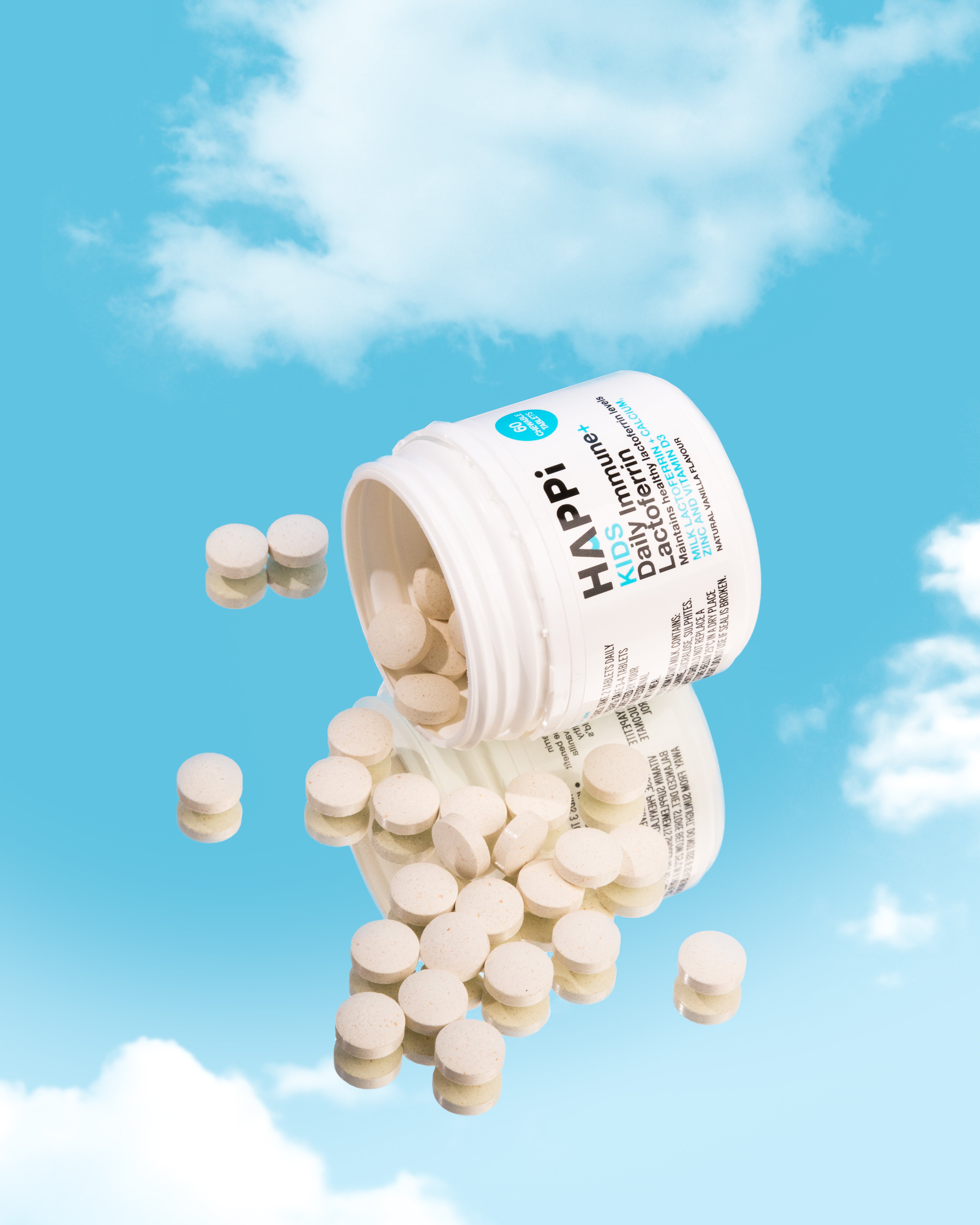 Kids Daily Immune+ Lactoferrin (60 viên kẹo)