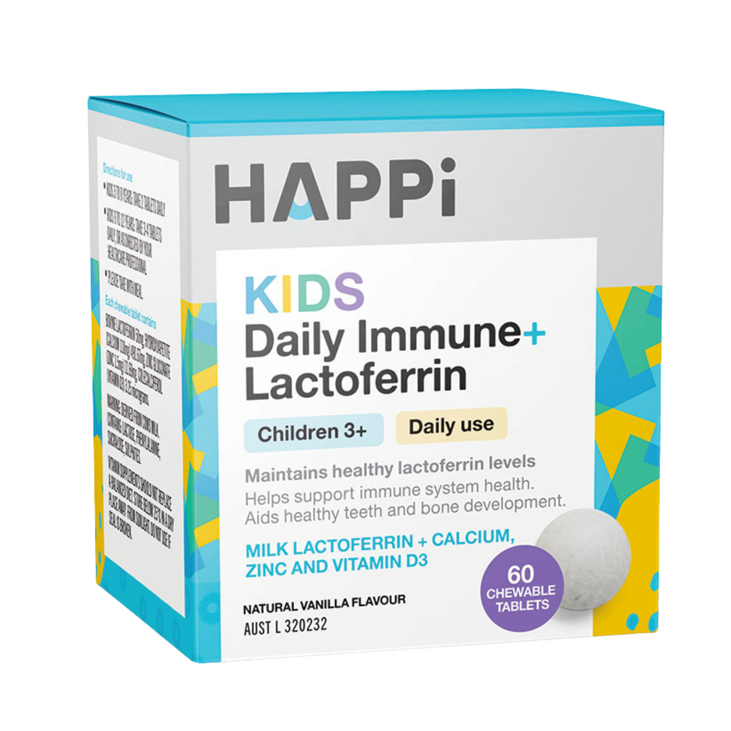 Kids Daily Immune+ Lactoferrin (60 viên)